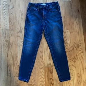 Madewell 10” high-rise skinny jeans